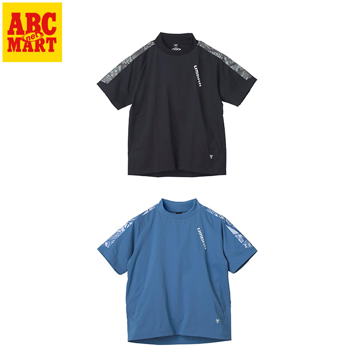 【UMBRO ウェア】 アンブロ THE THIRD ハンソデピステ 【THE THIRD】半袖ピステ UUUXJF32