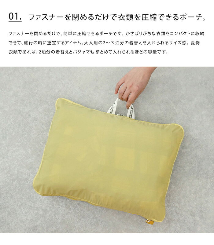 メール便送料無料 ソレイユ SOLEIL ウィークエンド コンプレッションポーチ 【 パッキングバッグ トラベルバッグ 折りたたみ トラベルポーチ おしゃれ トラベルケース 旅行 旅行バッグ 旅行カバン 便利グッズ 収納ポーチ メッシュバッグ 出張 入院 ポイント5倍 】お正月 abcoli-10015318 abcoli サンプル画像3