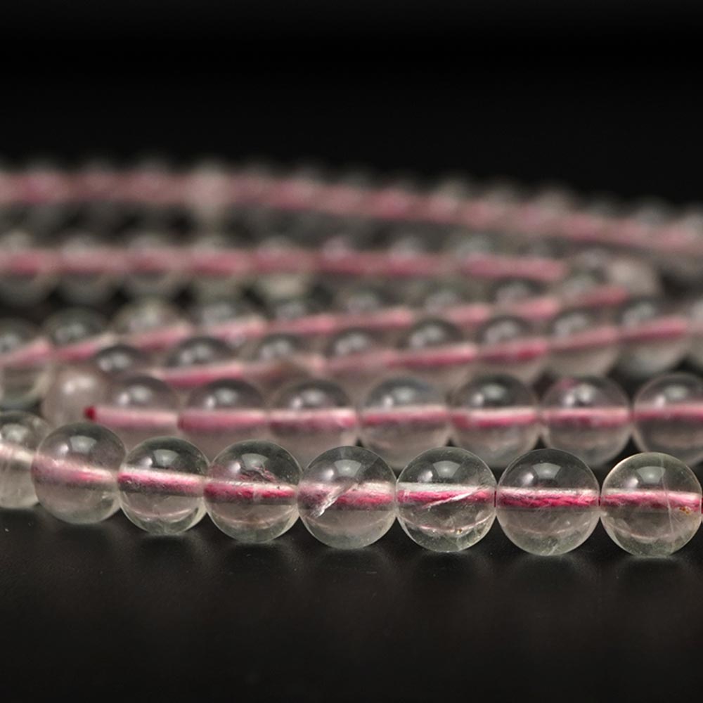 パープルフローライト 8mm 丸玉 ビーズ 連売り 約38cm 紫 蛍石 天然石 パワーストーン 石 丸 玉 珠 連 手芸 手作り 自作 ハンドメイド アクセサリー パーツ 素材 材料 8ミリ