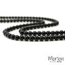 【P5倍! 8/13 19:59】 モリオン 黒水晶 6mm 丸 玉 ビーズ 1連売 約38cm AAA ブレスレット アクセサリー 手作り 厄除け 天然石 パ...