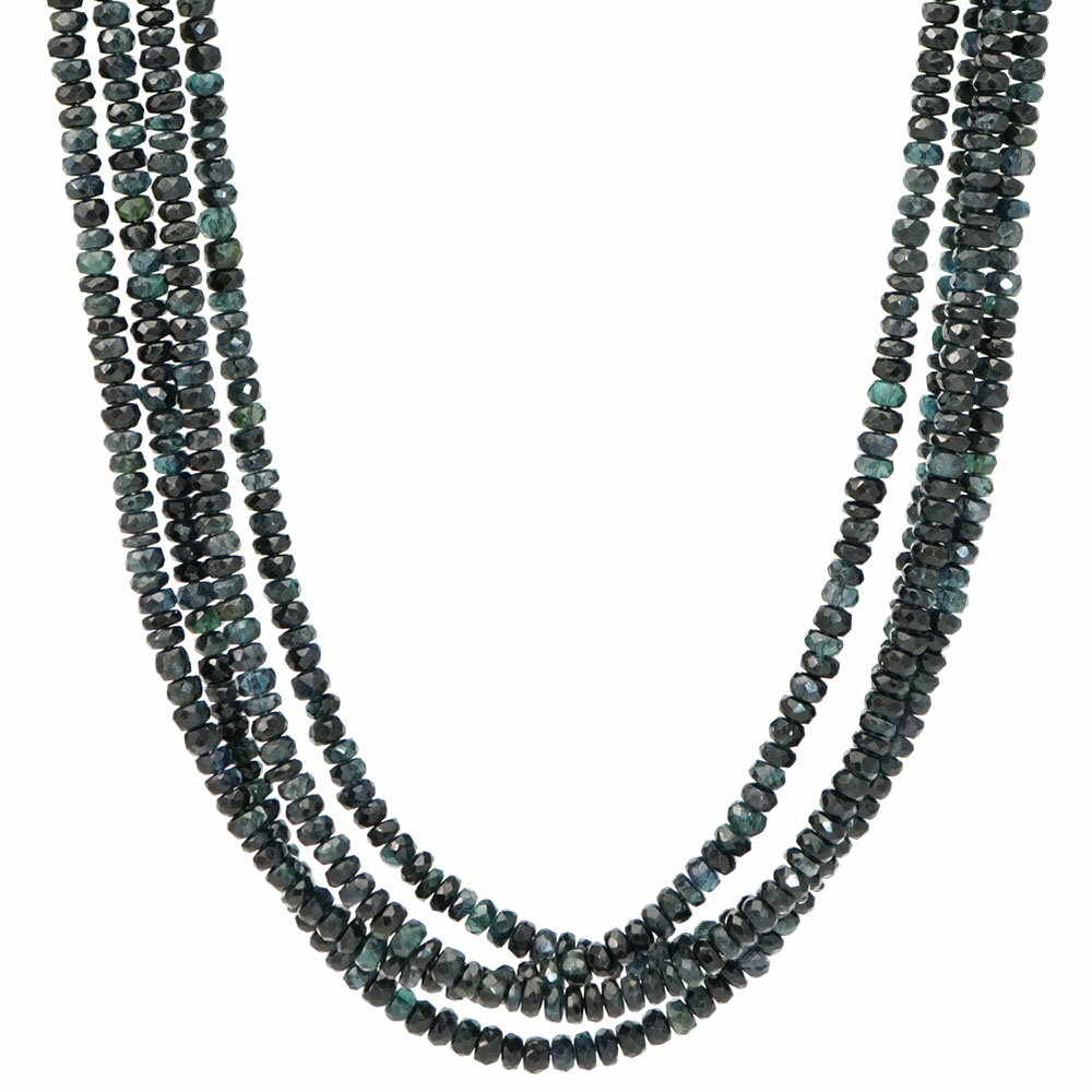 インディゴライトトルマリン 4×3-3×2mm ボタンファセット ビーズ 連売り 約38cm 超希少 10月誕生石 天然石 パワーストーン 石 丸 玉 珠 連 自作 ハンドメイド アクセサリー パーツ 素材 材料 c1sg