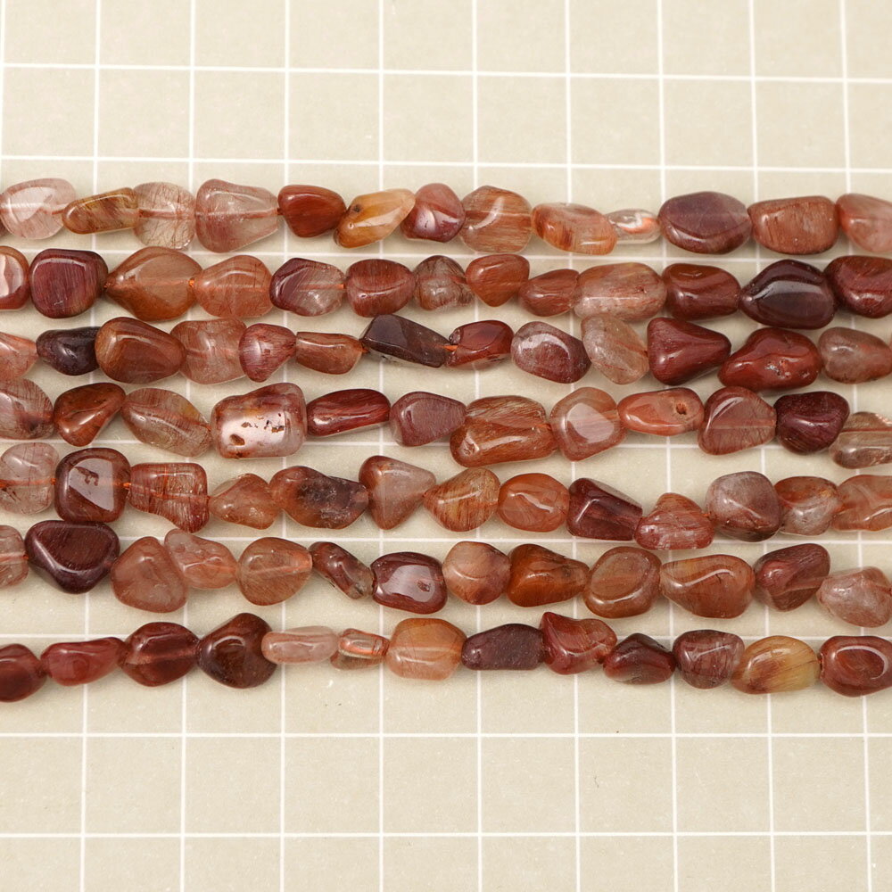 選べる 天然石 タンブル ナゲット カット ビーズ 6種 1連売 均一価格 パワーストーン ハンドメイド 手芸 石 連 素材 材料 パーツ cp12s