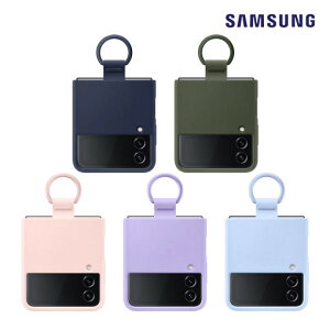 ̵ [SAMSUNG] Galaxy Z Flip4  Silicone Cover with Ring EF-PF721   ꥳ󥫥СWITH  