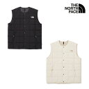 ★送料無料★THE NORTH FACE★CAMPER V VEST NV3NP68 ベスト チョッキ キルティング フリース 温かい ライト ダウン ボタン 軽量 軽い 重ね着 レディース メンズ 暖か 新作 2023 かわいい コーデ 韓国 ノースフェイス ホワイトラベル WHITE LABEL 人気