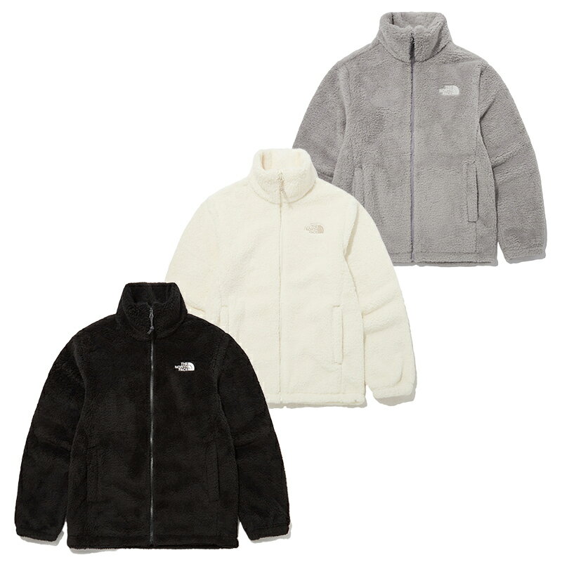 ★送料無料★[THE NORTH FACE] NJ4FP57 COMFY ALPHA FLEECE ZIP UP ノースフェイス ホワイトラベル WHITE LABEL フリース ジャケット ボア 起毛 暖か 韓国 限定 肌触り ブラック ベージュ 黒 新…