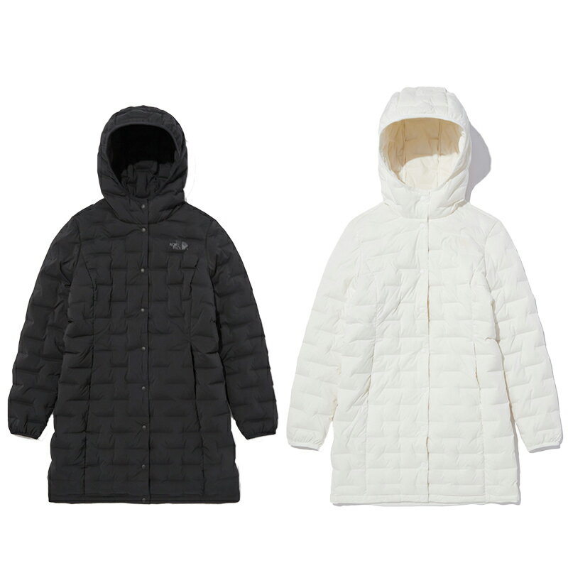 [THE NORTH FACE] NC1DN83 WS TUBE DOWN COAT ノースフェイス ダウン ジャケット ロング 長い レディース 新作 2023 カジュアル 人気 ホワイトラベル WHITE LABEL グース 黒 韓国 コーデ 限定