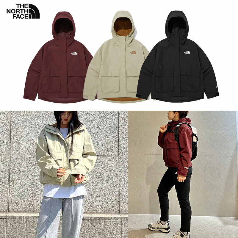 ザ・ノース・フェイス ウィンドブレーカー レディース ★送料無料★THE NORTH FACE★W'S GREENLAND W/STOPPER JACKET NJ2GP89 ジャケット マウンテンパーカー ウィンドブレーカー フード 防寒 ショート レディース 秋 春 ゴアテックス ホワイトレーベル 韓国 新作 人気 2024 2023 おしゃれ きれいめ 薄手 ノースフェイス