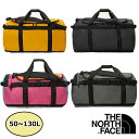 ザ・ノース・フェイス 旅行・トラベルバッグ レディース [ THE NORTH FACE ] BASE CAMP DUFFEL 50L 70L 90L 130L キャンプ ダッフル カーゴバック ボストンバッグ アウトドア キャンピング 通学 スポーツバッグ ジム ユニセックスNN2FP72A NN2FP73A NN2FP74A NN2FP75A