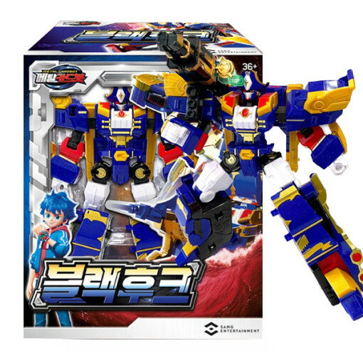 ★配送無料★ [Metal Cardbot ] メタルカードボット ブラックフック メタルカード 船 フィギュア 自動車 変身 変身ロボット 韓国ロボット ロボット 韓国 アニメ おもちゃ 子供 男の子のサムネイル