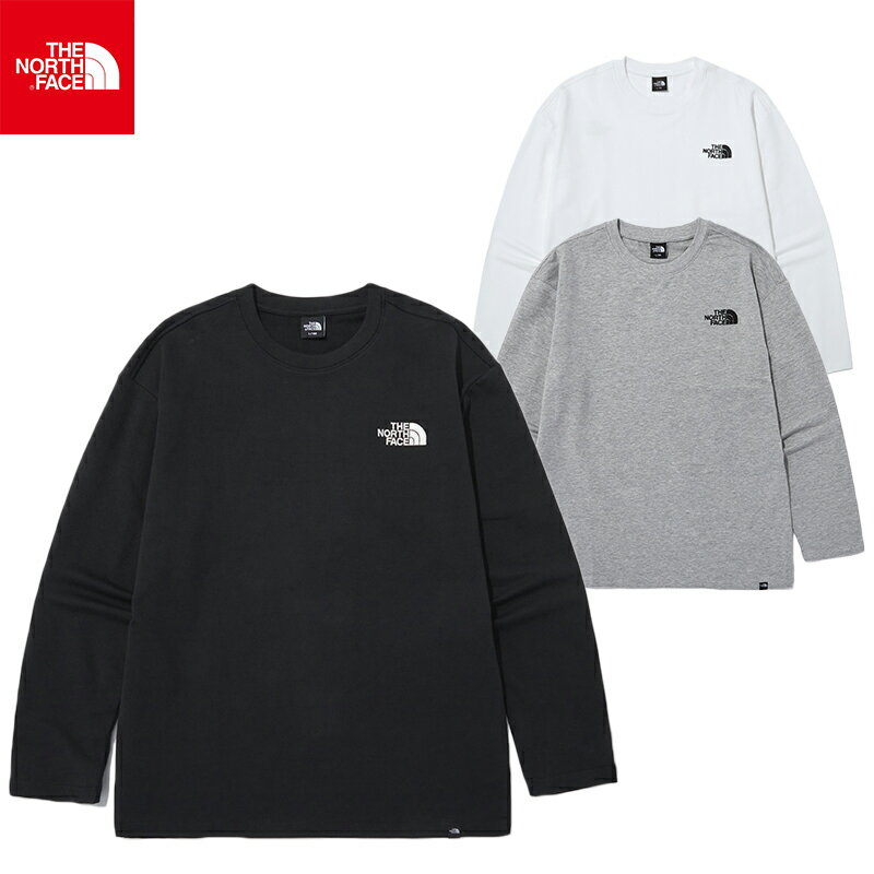 THENORTHFACE（ザ・ノース・フェイス）『ロゴ刺繍ワンポイントロングスリーブTシャツ（TEENT7TN90）』