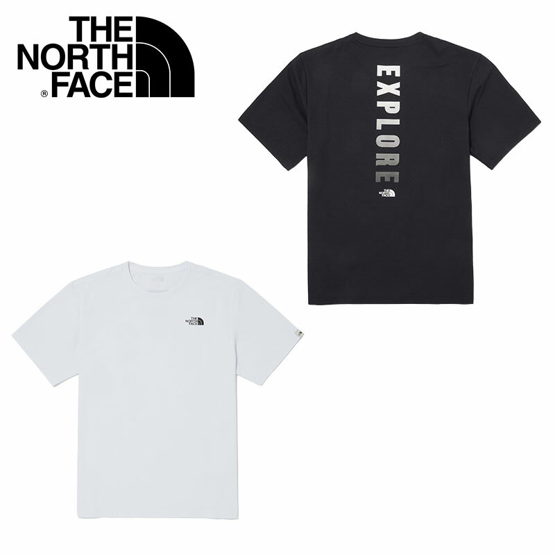 ★配送無料★  NT7UQ05 DELUZ S/S R/TEE Tシャツ T-SHIRTS 半袖 丸襟 ラウンド Uネック レディース メンズ シンプル ノースフェイス ホワイトレーベル WHITE LABEL ベーシック 韓国 シンプル 男女共用 兼用 ユニセックス かわいい 人気 新作