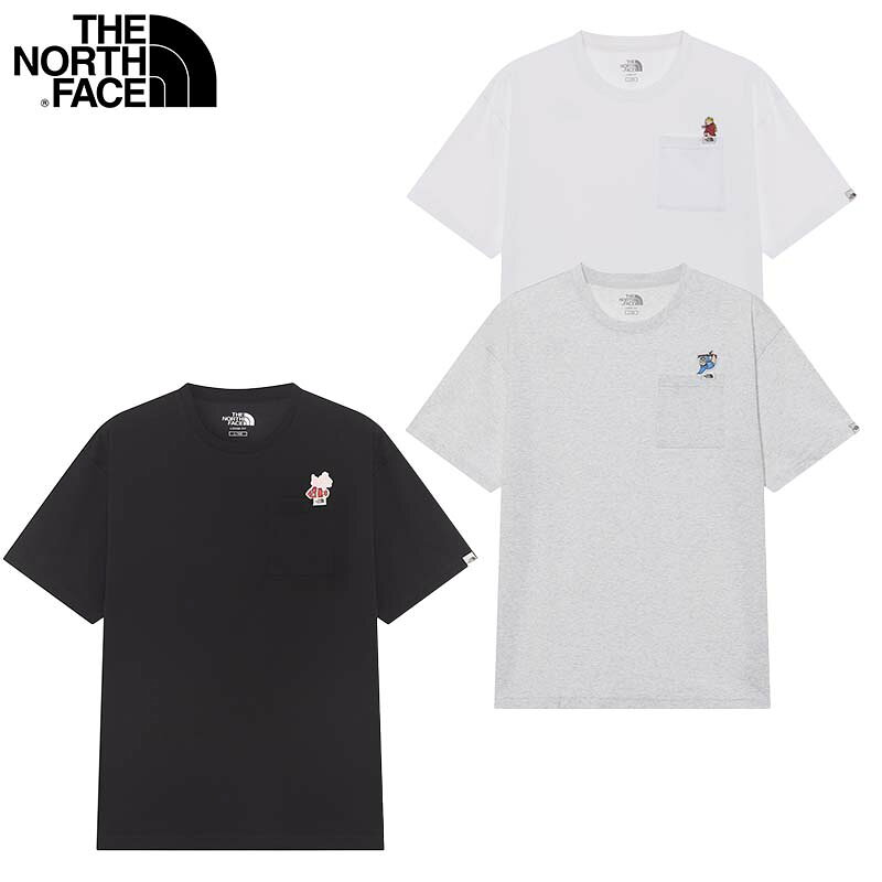 樂天商城 - ★配送無料★ [THE NORTH FACE] NT7UR22 POCKET EX S/S R/TEE 韓国 ザノースフェイス ベーシック ラウンド 半袖 Tシャツ 夏 初夏 レディース メンズ