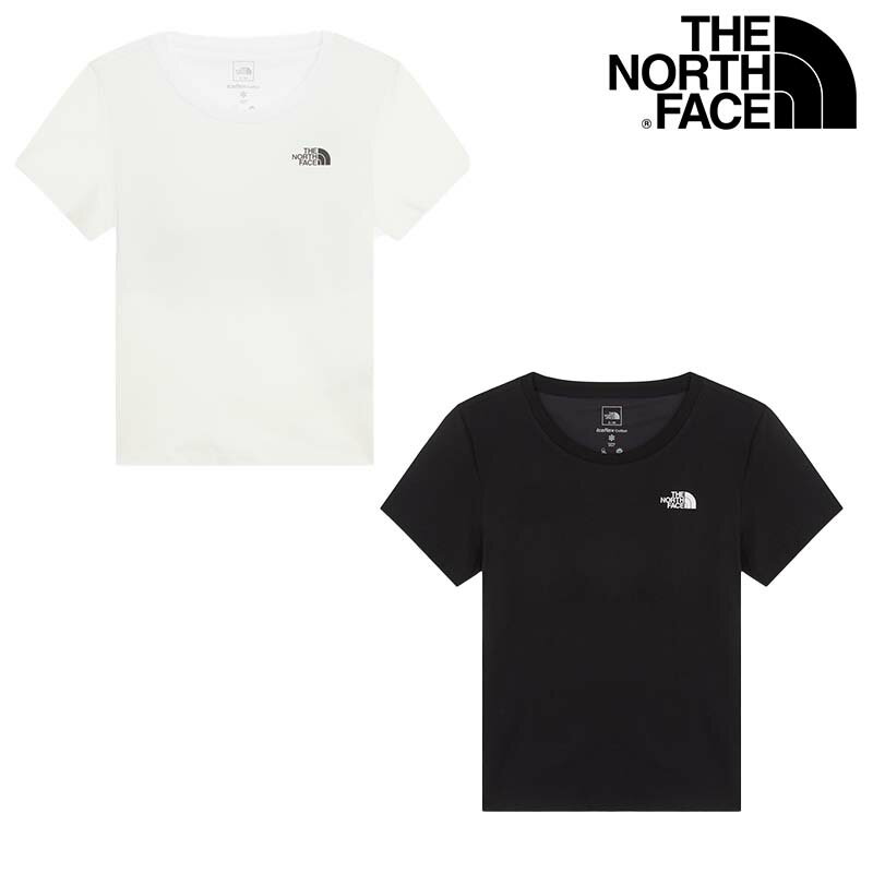 乐天商城 - ★配送無料★ [THE NORTH FACE] NT7UR33 W’S ANY-BRA S/S R/TEE 韓国 ノースフェイス ベーシック ラウンド 綿 半袖 Tシャツ 夏 初夏 レディース パッド ビルトインブラ