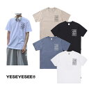 送料無料 韓国アイドル着用 YESEYESEE C-Logo Tee 半袖 Tシャツ イェスアイシー 韓国 ブランド ストリート 丸襟 ラウンド クルーネック ...