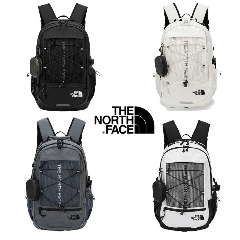 [THE NORTH FACE] NM2DQ02 SUPER PACK II 韓国限定 日本未入荷 ホワイトラベル 中学生 高校生 大学生 男女兼用 シンプルミニポーチトートバック付き お得 韓国 正規品 30L 32L 2024 バージョン変更ノースフェイス リュック