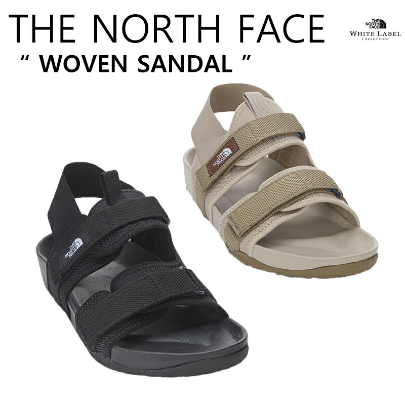 ★配送無料★公式★ [THE NORTH FACE] NS98N08 WOVEN SANDAL 韓国 ザノースフェイス ホワイトラベル スリッパ サンダル ファッション 日常 夏用 2色