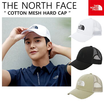 ★配送無料★公式★ [THE NORTH FACE] COTTON MESH HARD CAP NE3CN05 ノースフェイス 帽子 キャップ メッシュ 夏 ファッション 日常 アウトドア 運動 山登り メンズ 3色