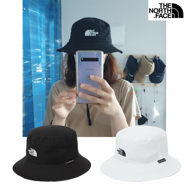 ザ・ノース・フェイス 帽子 レディース ★配送無料★ [THE NORTH FACE] ECO BUCKET HAT NE3HP12 エコ バケットハット 帽子 あご紐 つば ナイロン 紫外線 UV 撥水 登山 トレッキング アウトドア レディース メンズ ノースフェイス ホワイトレーベル WHITE LABEL 韓国 人気 新作 かわいい