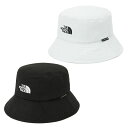 ★配送無料★[THE NORTH FACE] NE3HP13 COTTON BUCKET HAT 韓国 ザノースフェイス 帽子 あご紐 つば 紫外線 登山 トレッキング アウトドア レディース メンズ ホワイトレーベル 韓国 人気