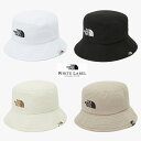 ★配送無料★ [THE NORTH FACE] COTTON BUCKET HAT NE3HP03 バケットハット つば ツバ 帽子 綿 コットン レディース メンズ シンプル ベーシック カジュアル ユニセックス ノースフェイス ホワイトレーベル WHITE LABEL 韓国 かわいい 新作 人気 コーデ