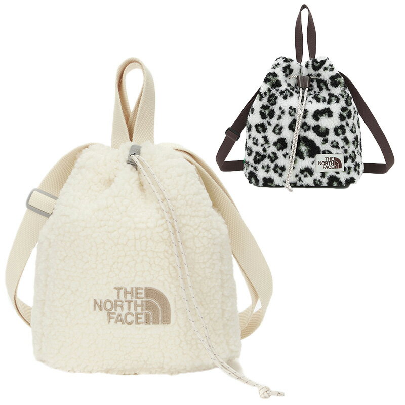 ★配送無料★公式★[THE NORTH FACE] WL BUCKET BAG NN2PM53 NN2PN51 ノースフェイス ホワイトラベル フリース バケットバッグ ショルダーバッグ クロスボディ ミニ 小さめ デイリーバッグ おしゃれ かわいい レディースのサムネイル