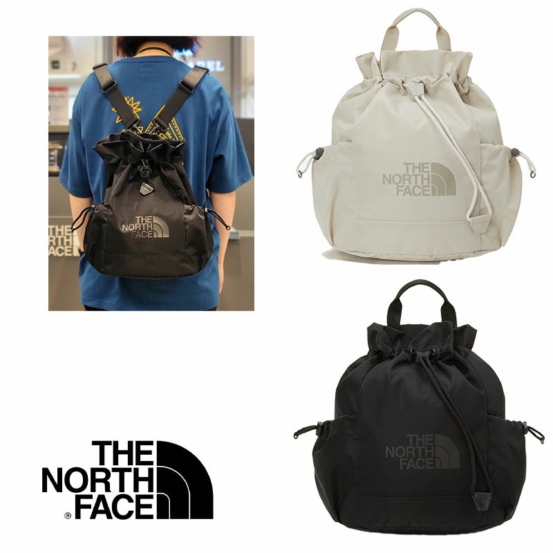 ザ・ノース・フェイス ミニショルダーバッグ レディース THE NORTH FACE★W LIGHT BONNEY PACK NN2PP50 ショルダーバッグ バックパック クロスバッグ トートバッグ 3WAY 巾着 斜め掛け 肩掛け レディース メンズ ホワイトレーベル 韓国 限定 バケットバッグ バケツ型バッグ かわいい