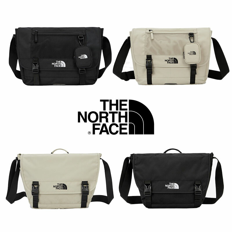 ★配送無料★  NN2PQ00 / NN2PQ01 MESSENGER BAGノースフェイス クロスバッグ レディース メンズ 韓国ファッション ブラック ショルダー WHITE LABEL ホワイトラベル メッセンジャー 斜め掛け レディース メンズ ユニセックス 男女共用 コーデ かわいい 黒