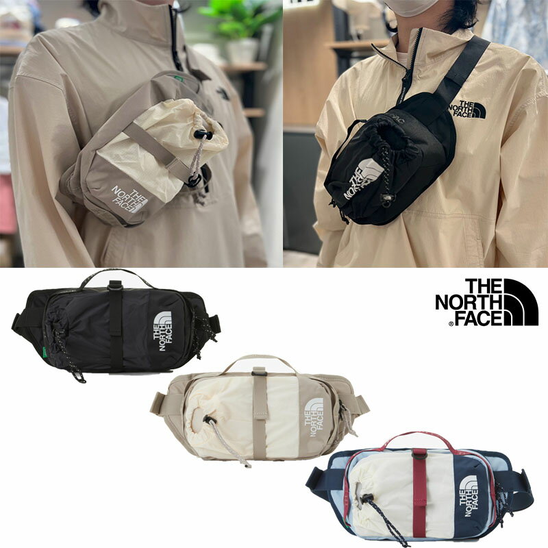 ★配送無料★[THE NORTH FACE] BREEZE HIP SACK NN2HP01 ヒップサック ウエストポーチ スリングバッグ ボディバッグ 斜め掛け 肩掛け ショルダーバッグ レディース メンズ 登山 アウトドア トレッキング スポーツ ノースフェイス ホワイトレーベル 韓国 WHITE LABEL