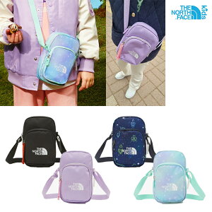 ★配送無料★ [THE NORTH FACE] KIDS CROSS BAG MINI NN2PP01 ショルダーバッグ 斜め掛け 肩掛け ポシェット ミニ キッズ KID ジュニア 小学生 男の子 女の子 小さめ サコッシュ 男女共用 兼用 ノースフェイス WHITE LABEL ホワイトレーベル 韓国 限定 人気 かわいい