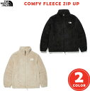 ★送料無料★[THE NORTH FACE] COMFY FLEECE ZIP UP NJ4FN02 ノースフェイス ホワイトラベル WHITE LABEL フリース ジャケット ボア 起毛 暖か 韓国 限定 肌触り ブラック ベージュ 黒 新作 2022 柔らかい モフモフ レディース メンズ 男女 兼用 共用