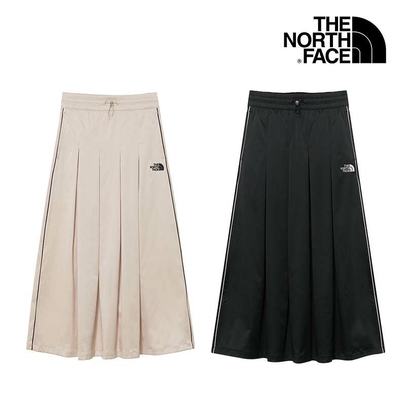 ★送料無料★THE NORTH FACE★NK6NR31 W'S SATIN FLARE SKIRT ロングスカート Hライン フレアスカート アウトフィット かわいい おしゃれ 韓国 ファッション ブランド おすすめ 人気 コーデ 限定 20代 30代