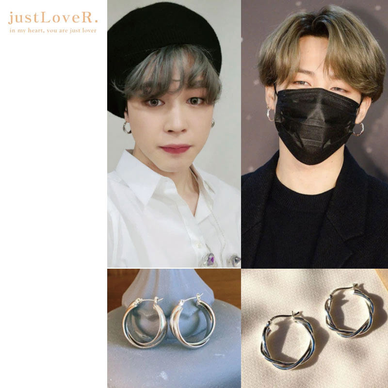 ★配送無料★ [justLoveR] Louise Earrings Clementine Earrings BTS jimin, GOT7 JB, スジ, 少女時代 ティファニー BLACKPINK ジス ジェニー NU'EST ベクホ JR, Itzy ユナ, ソンミ 着用商品