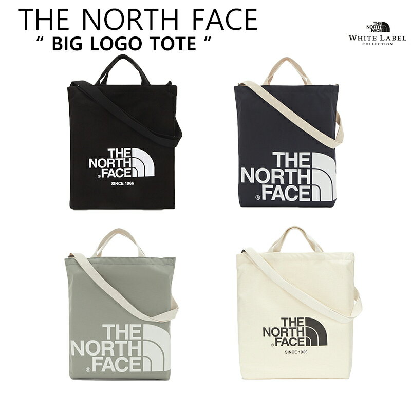 ★送料無料★ [THE NORTH FACE] BIG LOGO TOTE NN2PN09 ビッグ ロゴ トートバック ホワイトラベルノースフェイス ショルダーバッグ シンプル 軽い メンズ レディース 男女共用