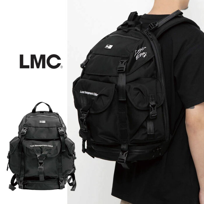 ★配送無料★ LMC X NEW ERA FN ACC UTILITY PACK black エルエムシー リュック レディース メンズ