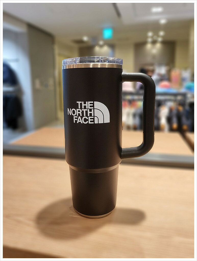 ★配送無料★ [THE NORTH FACE] NA5CQ84 TNF TUMBLER 887ML 4カラー 魔法瓶 蓋付 ふた付き おしゃれ 韓国 保冷 保温 人気 ボトル レトロ かわいい ステンレス 取っ手付き 韓国雑貨 韓国グッズ 韓国インテリア