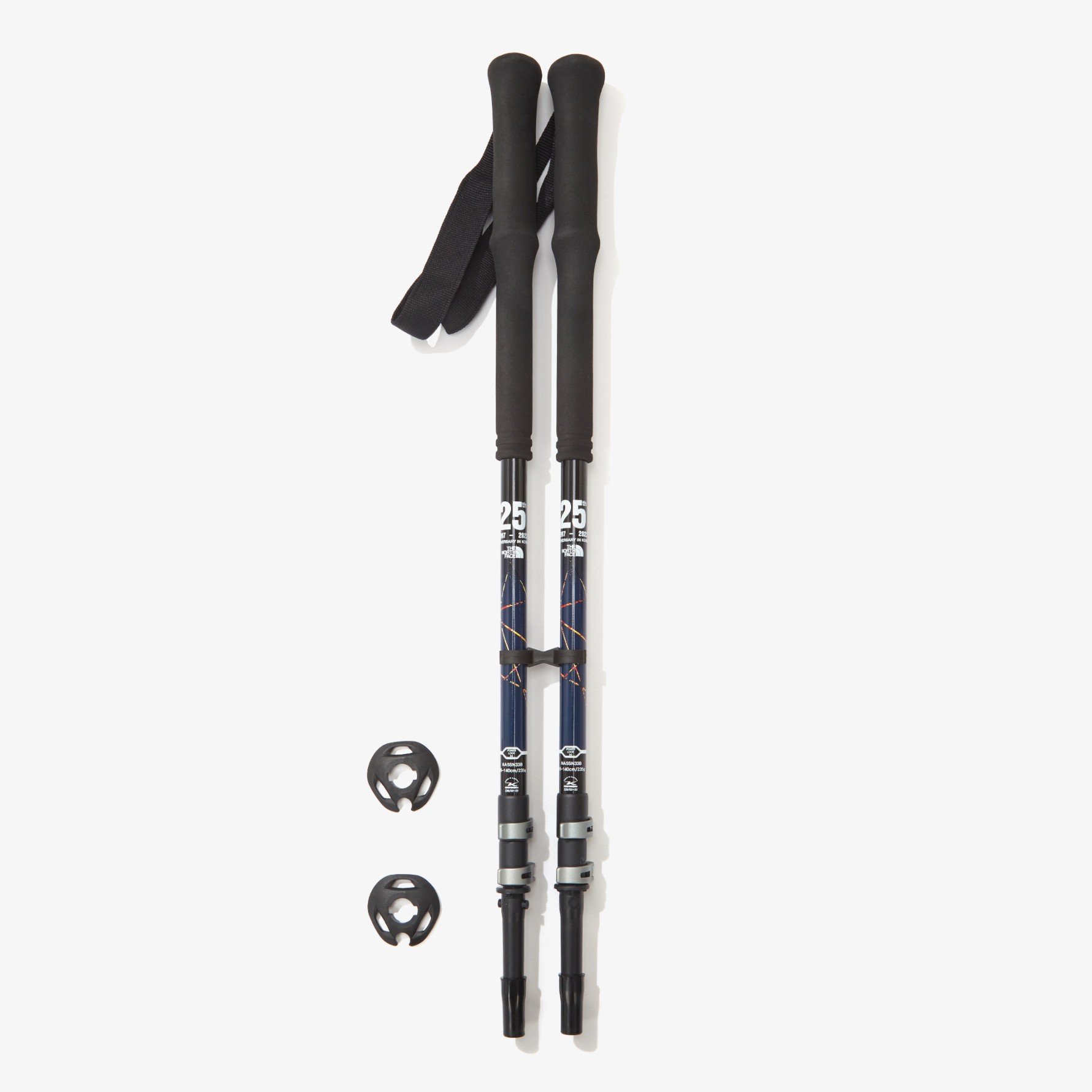 ★配送無料★ [THE NORTH FACE] NA5SN33 COMPACT 25TH 3STEP STICK SETノースフェイス スティック 山登り 運動 アウトドア 登山 トレッキング