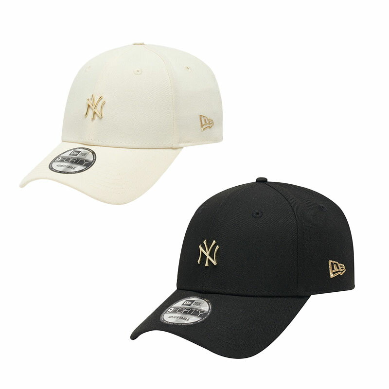 ★配送無料★ [NEWERA] 12836260/ 12836259 940 MLB MINI METAL NEYYAN BLAC キャップ ブラック 韓国 メンズ レディース 深め 帽子ゴール..