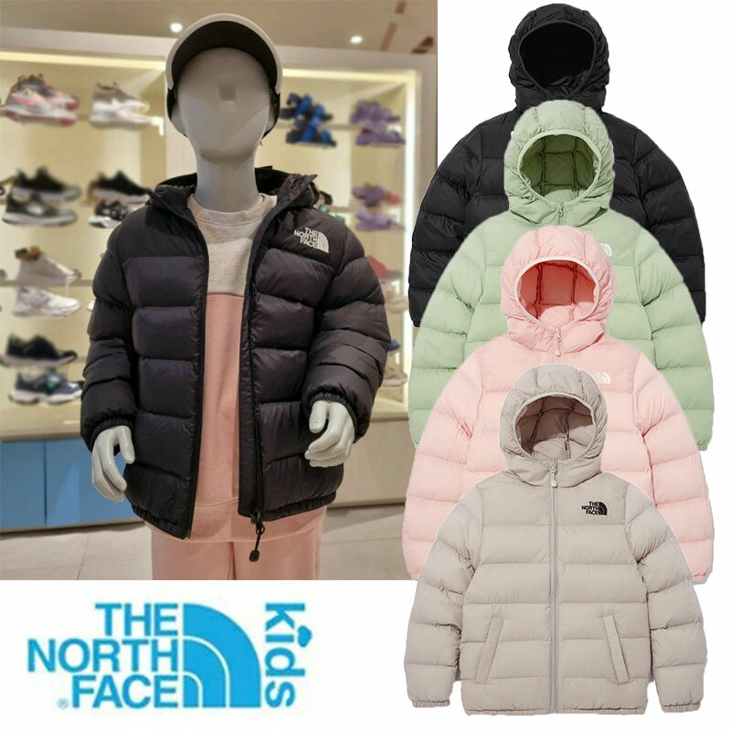 ★送料無料★[THE NORTH FACE] K'S ON BALL HOODIE NJ3NN55 ジャンバー ヌプシ ノースフェイス ジュニア 防寒 女の子 男の子 ノースフェイス キッズ KIDS フリース ジャケット 軽量 軽い 韓国 人気 新作 2022 かわいい コーデ ダウン T-BALL ティーボール