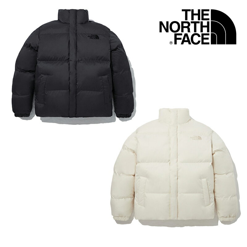 ★送料無料★[THE NORTH FACE] NJ3NP52 RIVERTON ON BALL JACKET ブラック ダウンジャケット ショート ミドル 軽い 軽量 レディース メンズ フードなし 黒 韓国 WHITE LABEL かわいい 人気 コーデ ノースフェイス 男女 共用 兼用 カジュアル