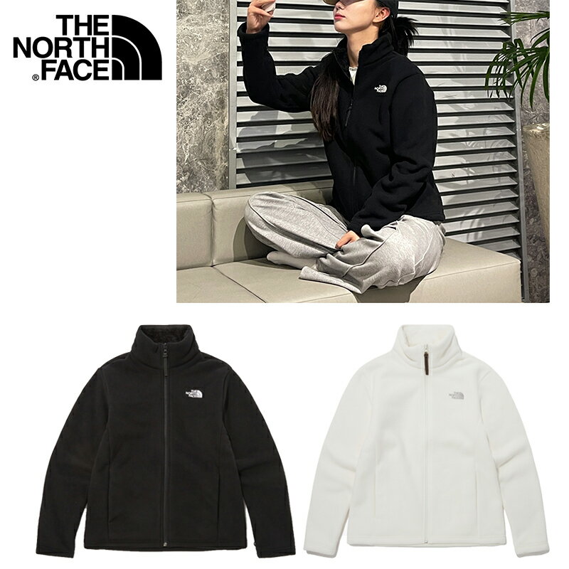 ザ・ノース・フェイス ボアパーカー レディース ★送料無料★THE NORTH FACE★W'S FURRY FLEECE JACKET NJ4FP81 フリース ジャケット フードなし パーカー ジップアップ ファスナー スタンドカラー ハイネック レディース 韓国 ホワイトレーベル ボア 起毛 軽い 軽量 人気 かわいい おしゃれ ショート 暖か