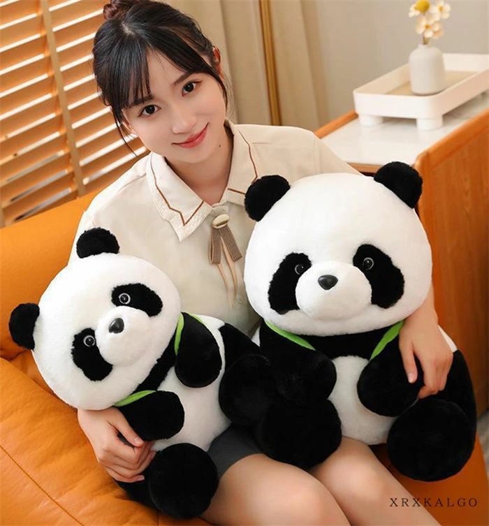 【25cm/35cm/45cm】ぬいぐるみ パンダ ぱんだ こども 女の子 男の子 ふわふわ もこもこ かわいい おもちゃ 雑貨 お祝 誕生日 こどもの日 ギフト プレゼント 可愛い 贈り物 店飾り panda 竹 抱き枕 キッズ 子供