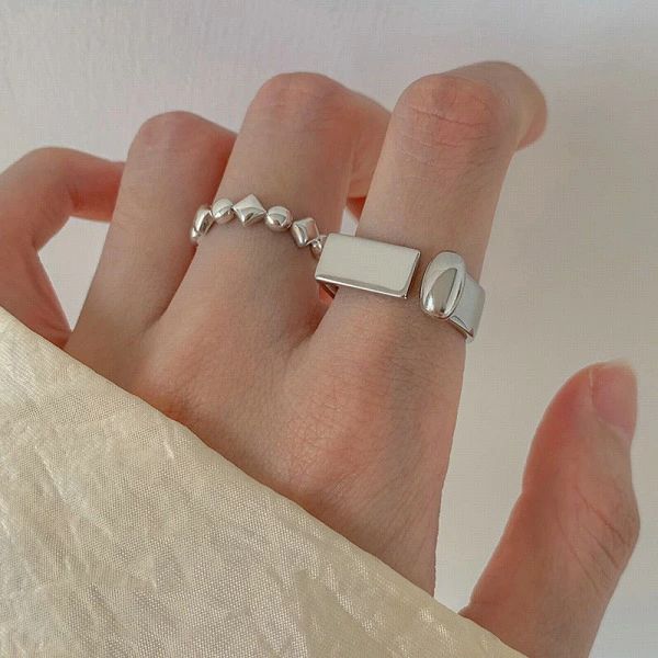 Rings - アクセサリー 指輪 ハンドメイド ハンドメイド アクセサリーパーツ S925 指輪