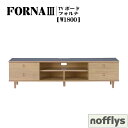 【配送設置無料】【送料無料】 関家具 Nora. ノラ Nofflys ノフリス FORNA フォルナ TV BOARD テレビボード W1800 カラー ホワイト グレー ベージュ 天板 メラミン その他 レッドオーク無垢材 突板 フルオープンレール 引出し2杯付き 幅180cm×奥行40cm×高さ46cm(3)