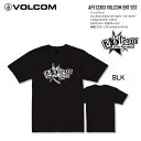 VOLCOM {RVOLCOM ENTERTAINMENT SHORT SLEEVE SHIRT @AF512303y BLK zG^[eCg RNV TVc Vc@[֑Ή 2023 SPRING