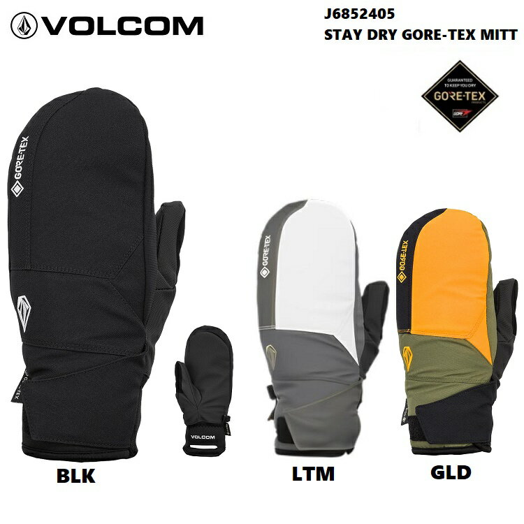 VOLCOM ボルコム SNOW STAY DRY GORE-TEX MITT GORE-TEX ゴアテックス 23-24 VOLCOM JAPAN正規品 J6852405