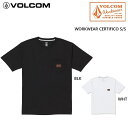 VOLCOM {R WORKWEAR CERTIFICO S/S TEE@ A3542309 [NEGA RNV TVc Vc