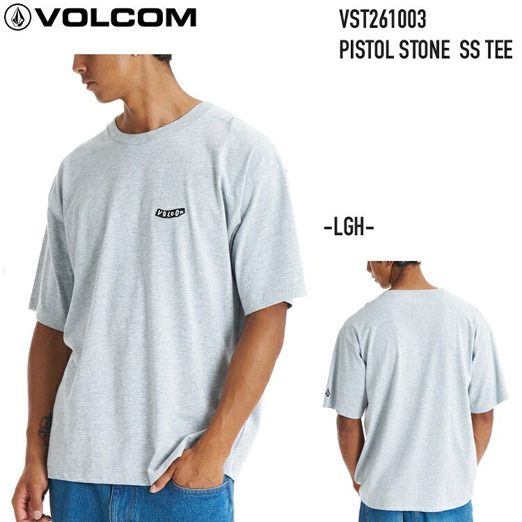 樂天商城 - VOLCOM ボルコム 【 PISTOL STONE SS TEE - LGH 】VST261003 Tシャツ シャツ メール便対応 2026 S/S