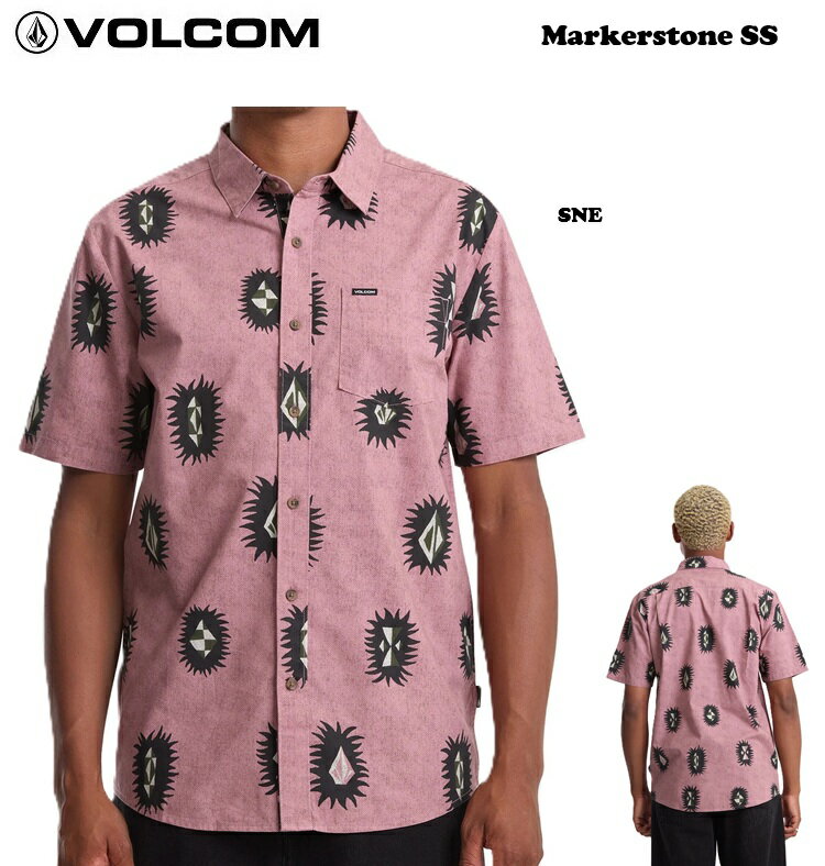 Rakuten - VOLCOM ボルコム 【 MARKERSTONE SS 】 V_ A0412606【 SNE 】シャツ メール便対応 2026SS 26S/S