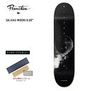 PRIMITIVE プリミティブ　SILVAS MOON 8.25インチ BLACK デッキテープ無料！ 新作 DECK SKATEBOARD スケートボード デッキ スケボー　PRIMITIVE SKATEBOARDING