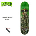 CREATURE N[`[ GARDNER CAVERNS y 8.0 C` z 8.0~31.8 fbLe[vI DECK SKATEBOARD XP[g{[h fbL XP{[